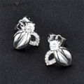 Latest model fashion AAA Cubic Zirconia jewellery earrings for women 4