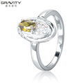 Latest designs superior quality classic amber silver finger ring 1