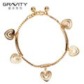 2017 trending products custom heart sharp copper bracelet women fashion jewelry 1