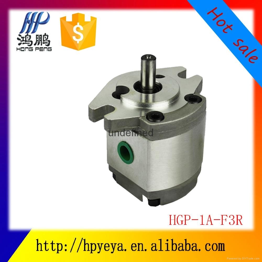 Foshan high-pressure miniature small displacement gear pump HGP-1A-F1R F2R F3R  4