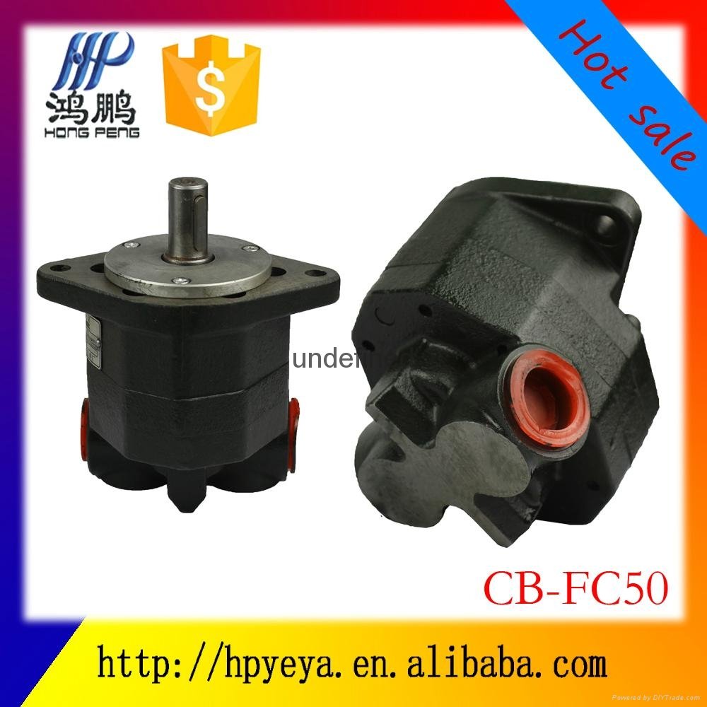 Hydraulic pump forklift loader used hydraulic gear pump CB-FC40 spline gear pump 3