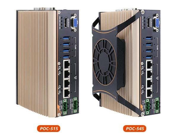 POC-500搭載 AMD Ryzen™ Embedded V1605B/ V1807B超緊湊強固型工控機