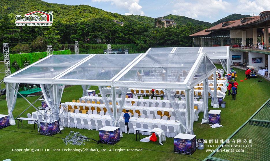 Hot Sale Mixed Transparent Clear Roof Tent for Outdoor Wedding Event 2