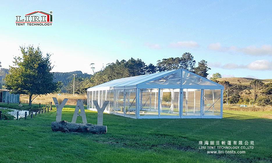 Hot Sale Mixed Transparent Clear Roof Tent for Outdoor Wedding Event 3