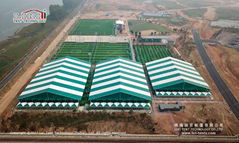 Outdoor Semi-permanent Football Stadium