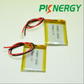 3.7V Lithium Polymer Rechargeable Batteries 303040 300mAh Lipo Battery