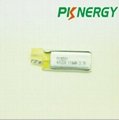Rechargeable Batteries 401230 110mAh 3.7V lithium polymer battery for bluetooth  3