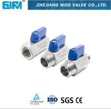 threaded stainless steel ball valve