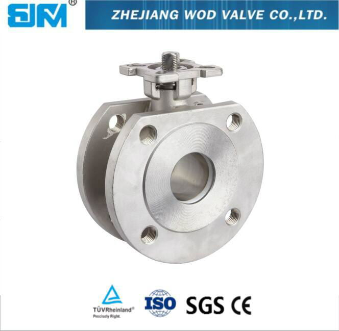 Flanged stainless steel ball valve 3