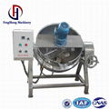 100 liter steam jacketed cooking kettle 5