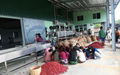 Red Chili Drying Line Myanmar Scene