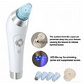 Cleaner Comedo Blackhead vacuum Suction blackhead removal with replaced 5 heads 1