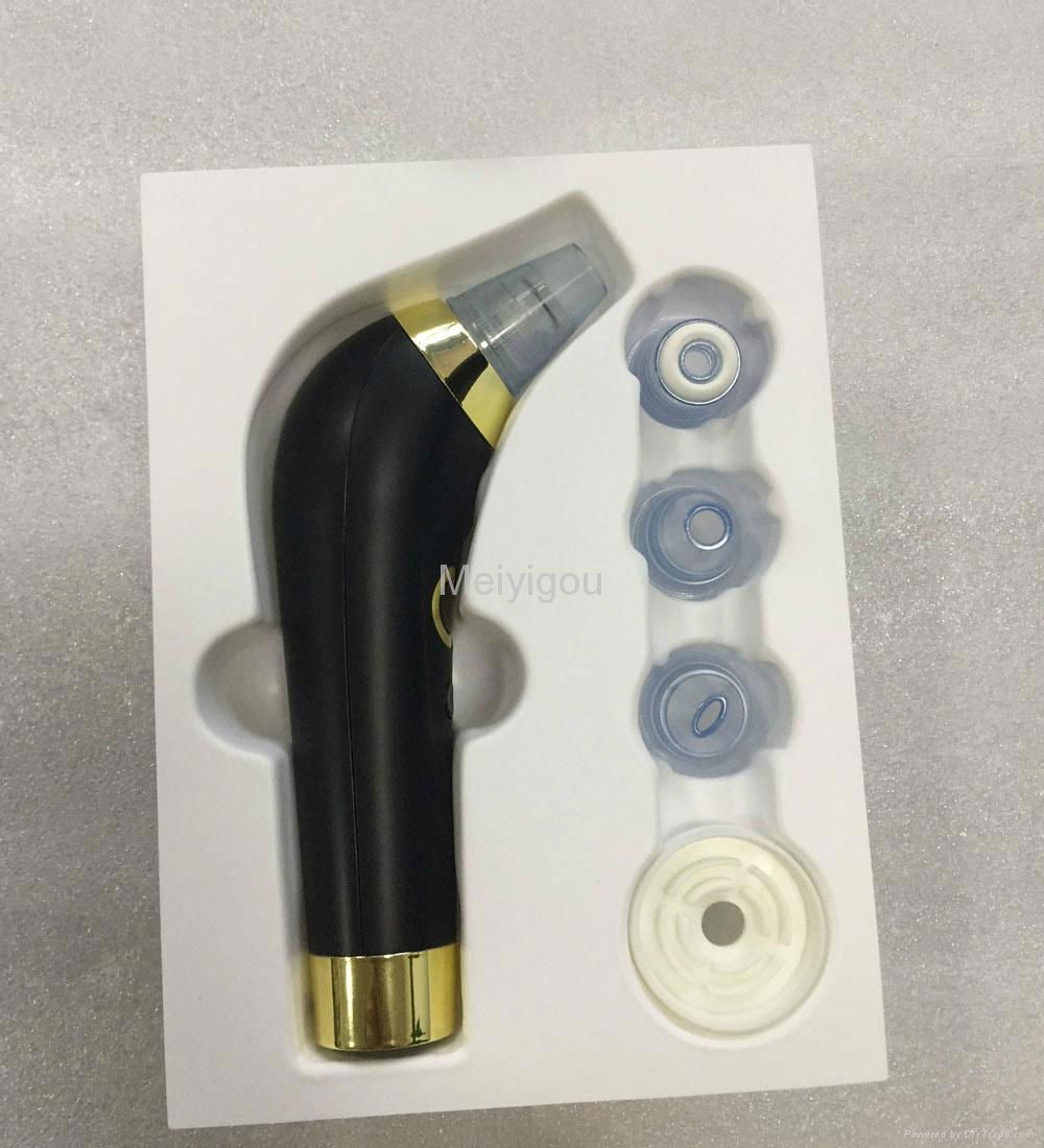 Cleaner Comedo Blackhead vacuum Suction blackhead removal with replaced 5 heads 4