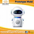 plastic robot parts prototype tool cnc machining 2