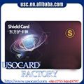 13.56MHZ Cheap price custom design credit card size Rfid blocking card 2