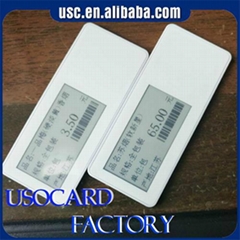 2017 new product RFID NFC display ESL label price label