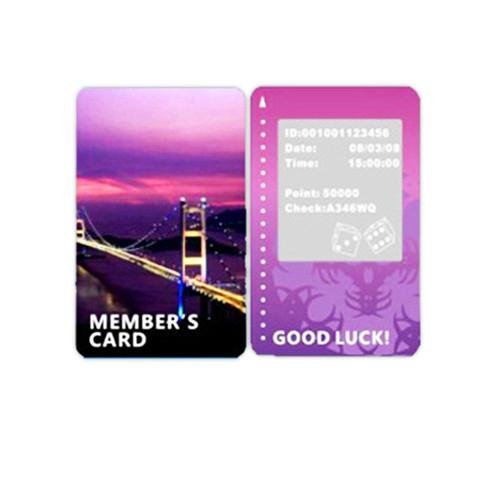 RFID VIP Rewritable card PVC card restaurant card hotel key card 2