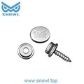 Stainless steel 316 boat seat accessories canopy snap button 1
