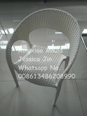 plastic rattan chair mould manufacturer