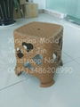 plastic rattan stool mould manufacturer 1