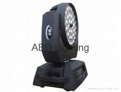 36x18w RGBWA+UV 6in1 LED Moving Head Light Zoom Wash Fixture