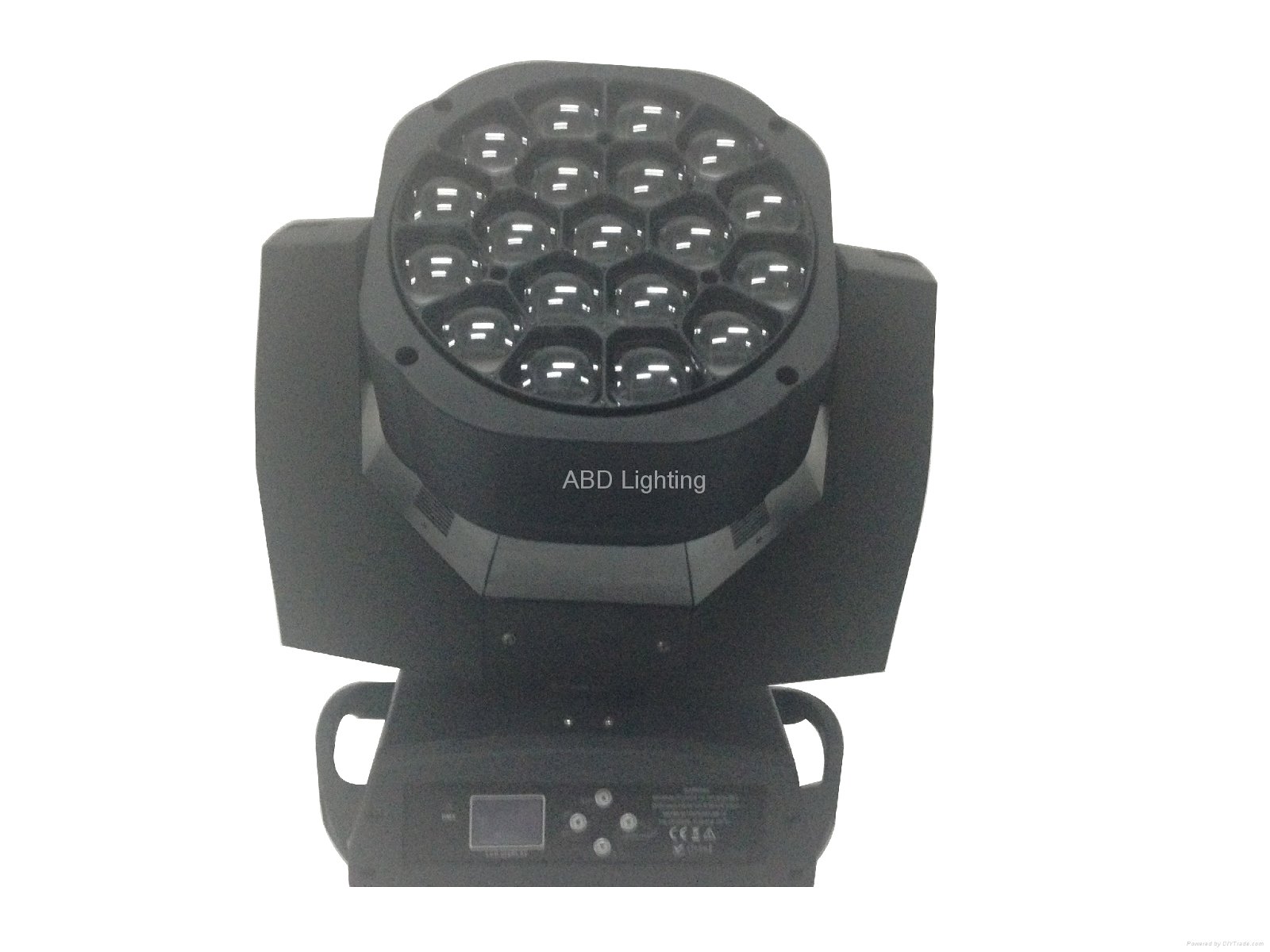 Hot model 19x15w RGBW 4in1 big bee eye led moving head wash light with zoom 4