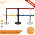 high quality cheap price stainless steel telescopic railing stand double ropes 1