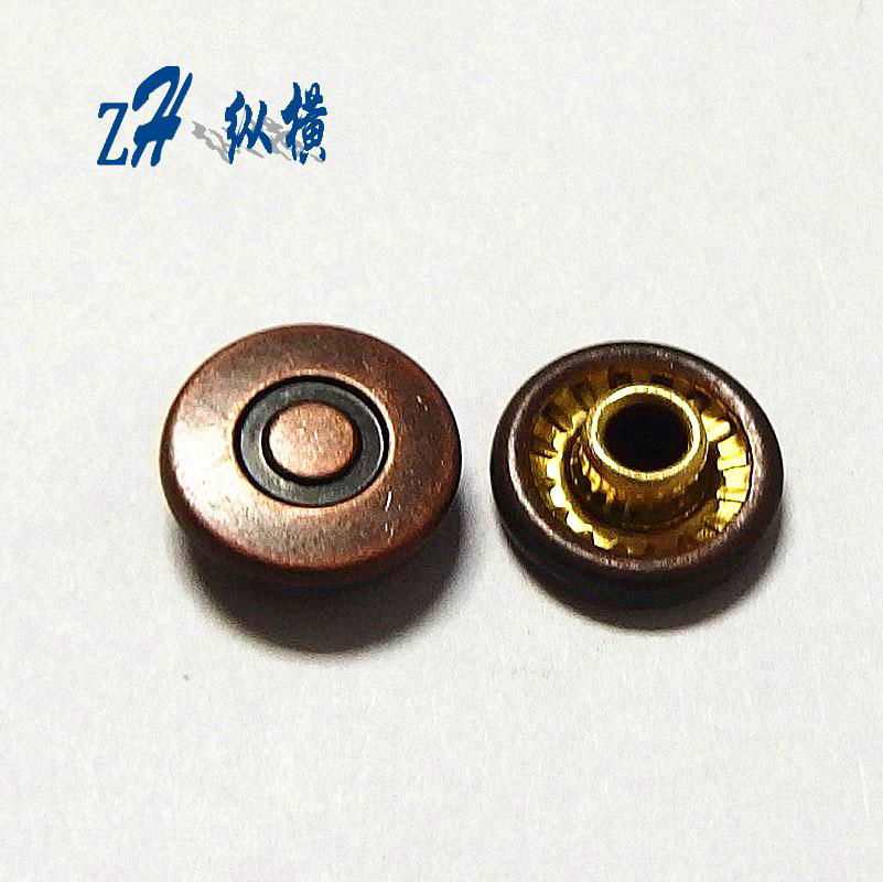 custom made brass jeans rivets buttons for bags 2