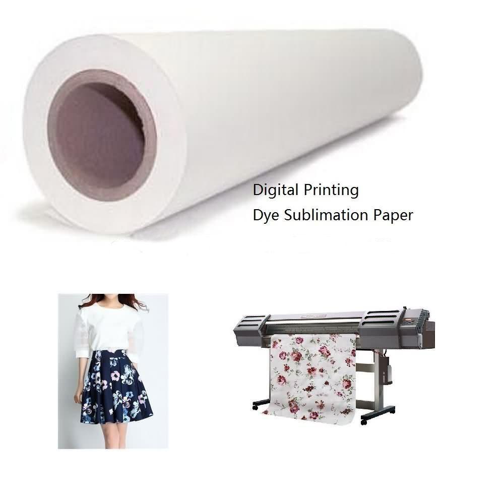 Jumbo reel Sublimation transfer paper (China) Printing Materials