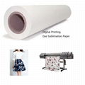 Jumbo reel Sublimation transfer paper