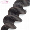 peruvian human hair wholesale loose wave hair weft 3
