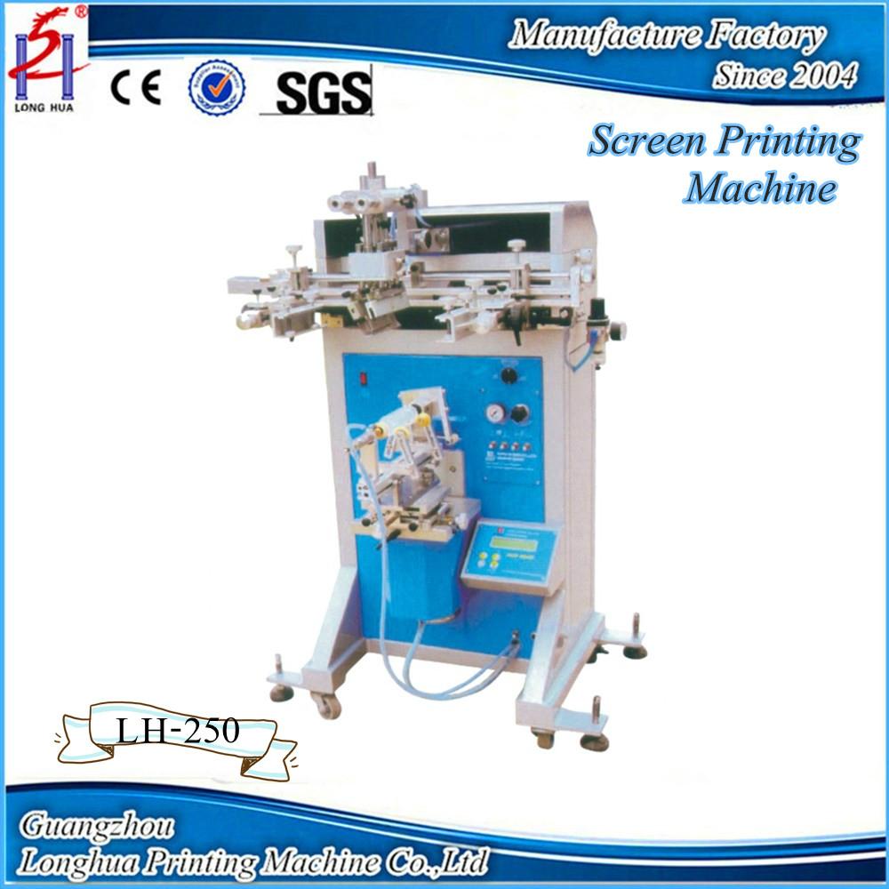 Multifunction Cosmetic Plastic Glass Bottles Silk  Screen Printing Machine 