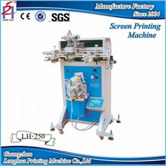 Multifunction Cosmetic Plastic Glass Bottles Silk  Screen Printing Machine 