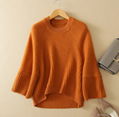 Lady's new fashion knitting pullover pure cashmere casual style thick sweater 2