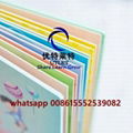 white self adhesive pvc sheet for photoalbum 1mm pvc