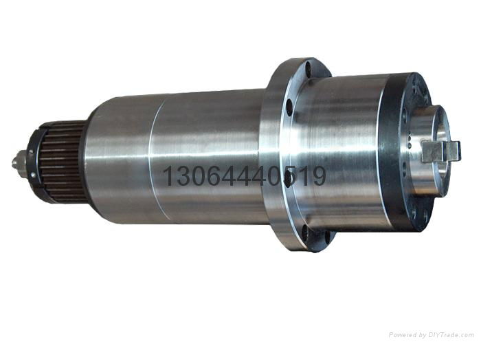 Belt driven spindle for machining center