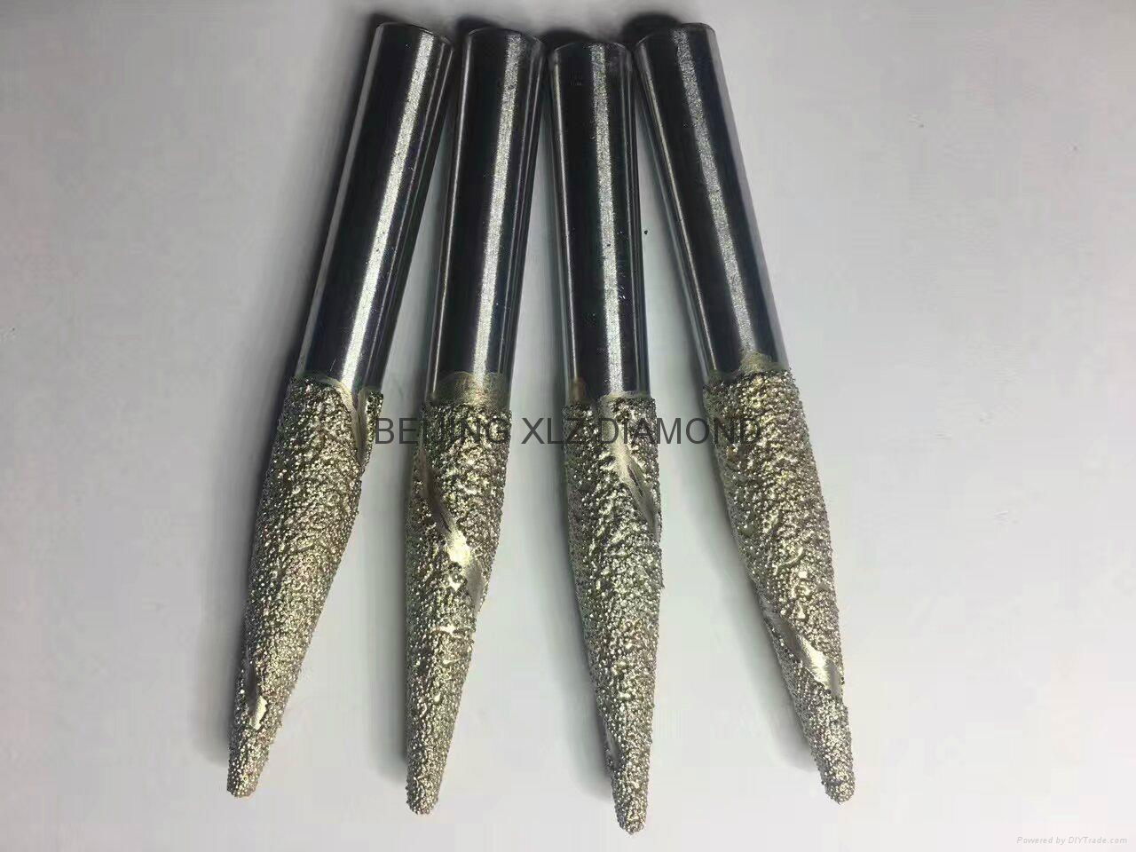 brazing diamond stone engraving tools