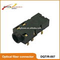 optical fiber socket with switch for rca audio and video 1