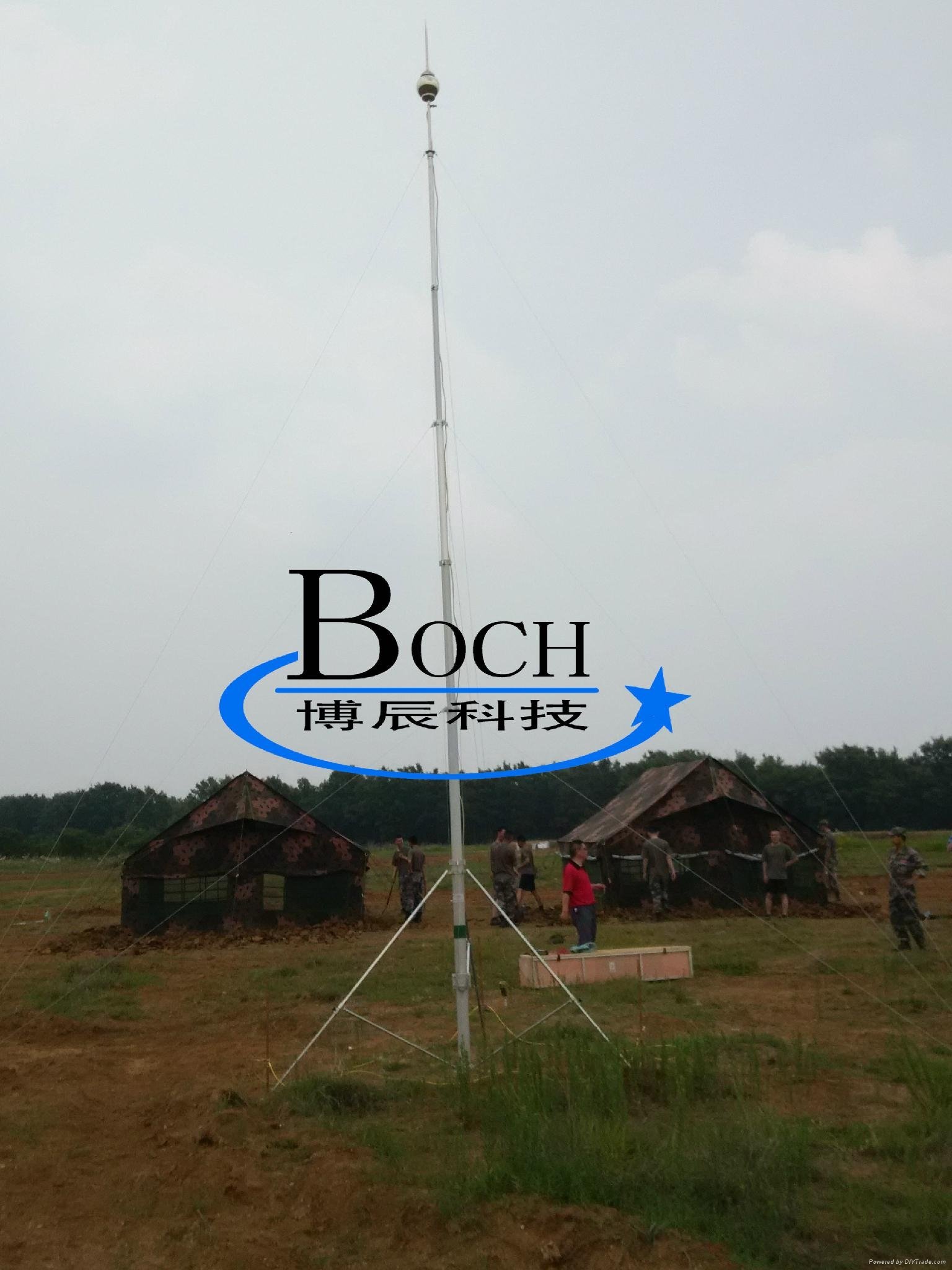 2017 new model factory price military telescopic mast 4