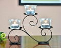 table home decoration candelabra metal