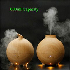 Room Air Humidifier 600ML Large Capacity Essential Oil Aroma Diffuser