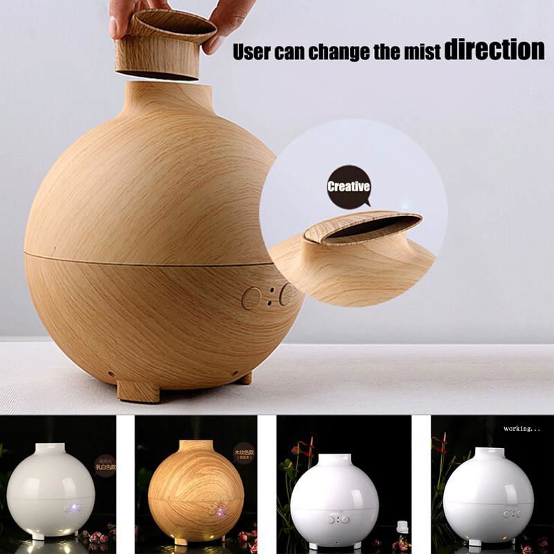 Room Air Humidifier 600ML Large Capacity Essential Oil Aroma Diffuser 2