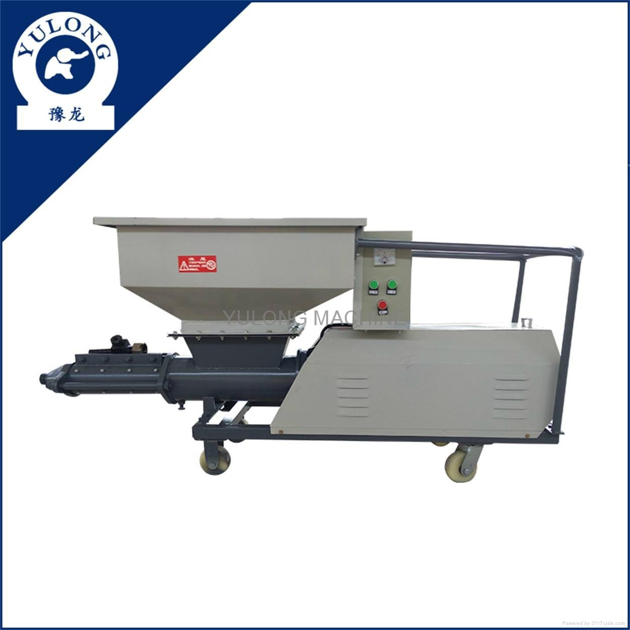 construction  screw type mortar spary grout injection machine 2