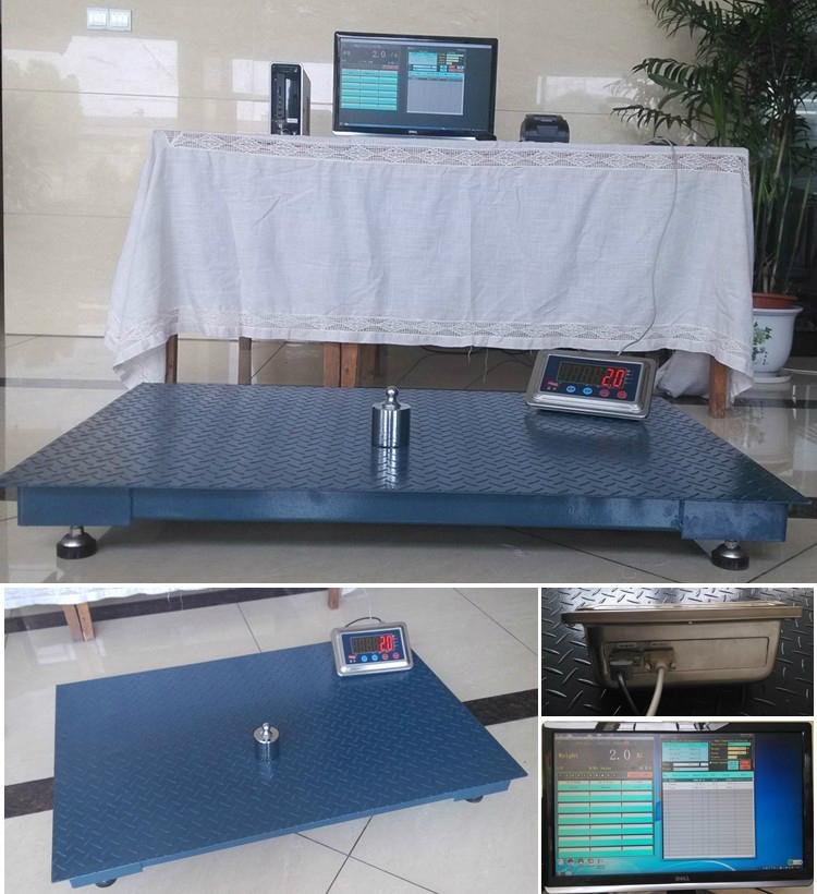 Small Electronic Multifunctional Platform Floor Weighing Scale 4