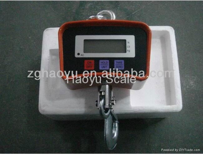 Electronic Digital Hanging Crane Scale 500kg Weight Scale 5