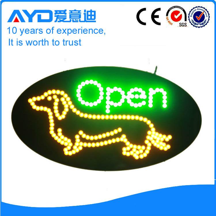 Factory direct price indoor use flash led open sign 3