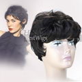 short cut all machine made wig