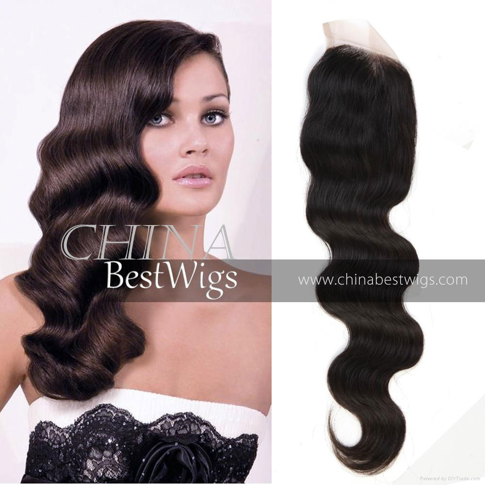 body wave front lace closure