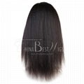 kinky straight virgin hair 360 wig 3