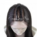 virgin hair straight 360 wig 4